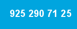925 290 71 25 925 290 71 25